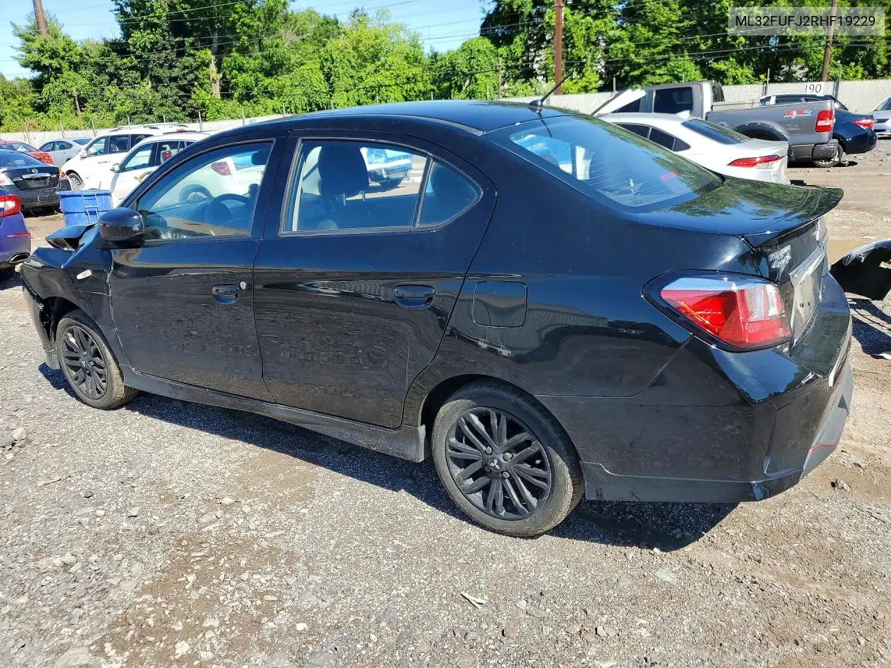 2024 Mitsubishi Mirage G4 Es VIN: ML32FUFJ2RHF19229 Lot: 58410796