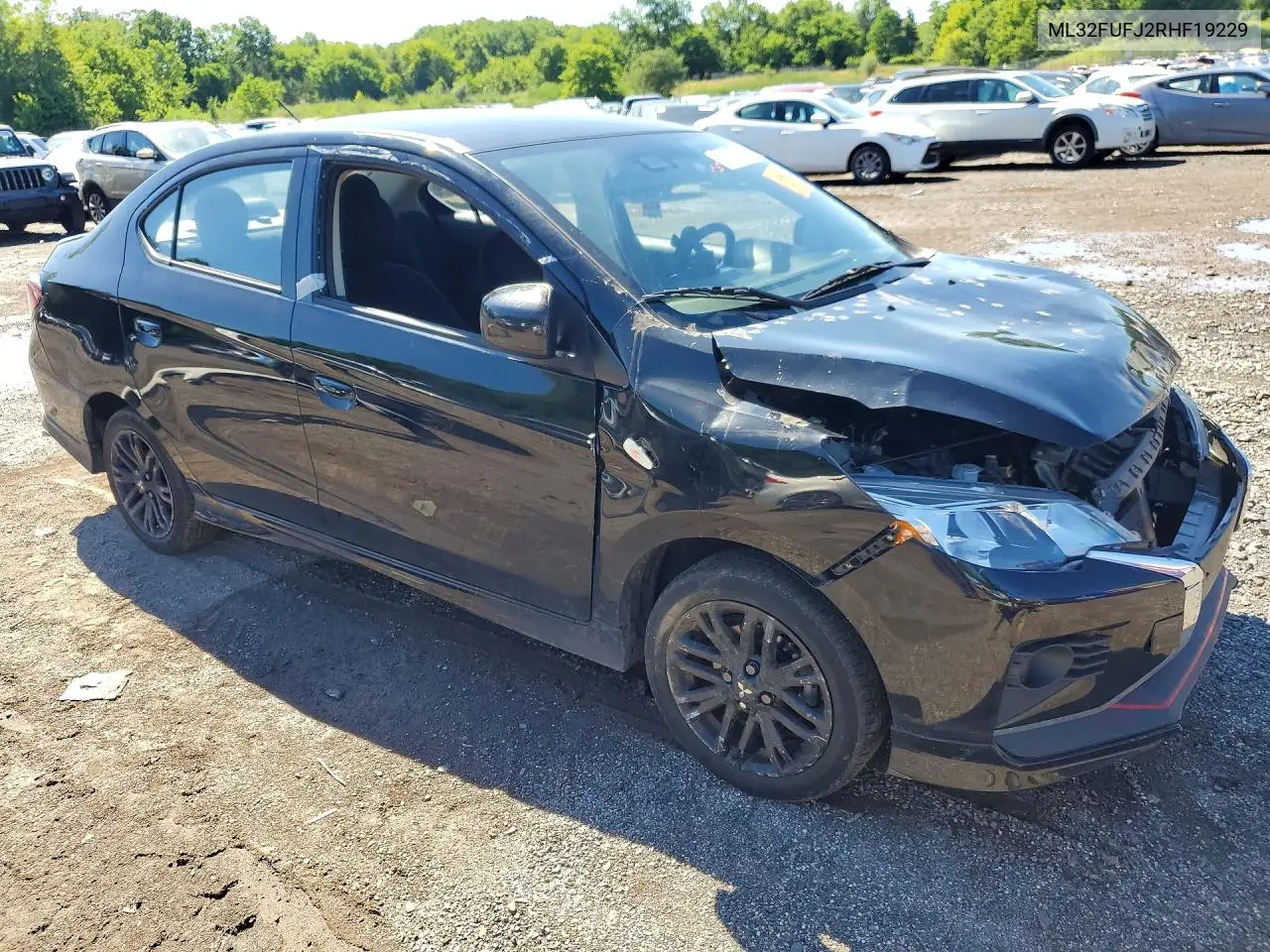 2024 Mitsubishi Mirage G4 Es VIN: ML32FUFJ2RHF19229 Lot: 58410796