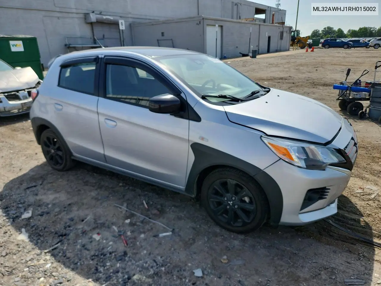 2024 Mitsubishi Mirage Se VIN: ML32AWHJ1RH015002 Lot: 59064896