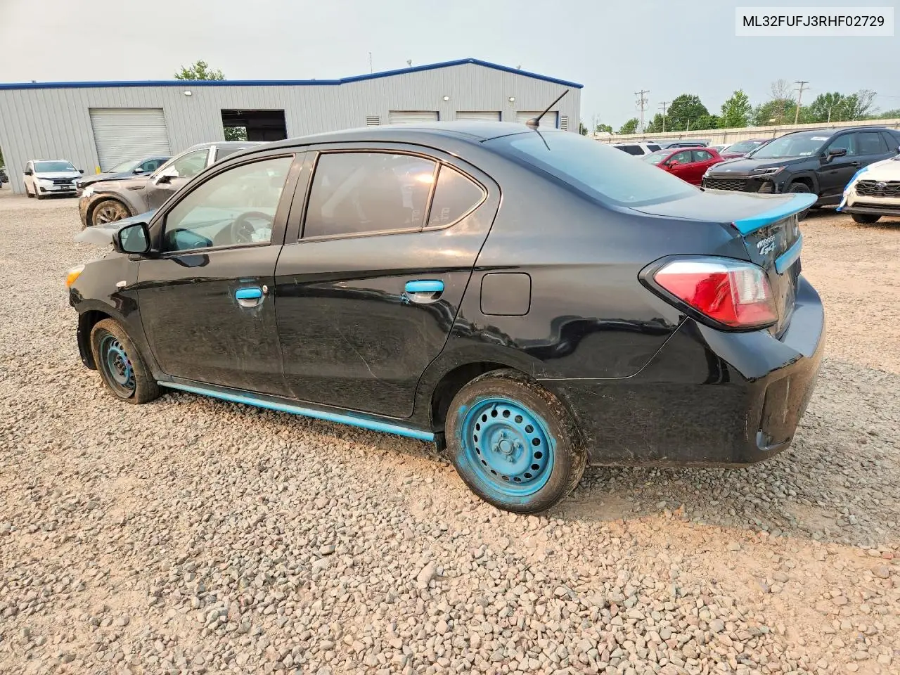 2024 Mitsubishi Mirage G4 Es VIN: ML32FUFJ3RHF02729 Lot: 59131646