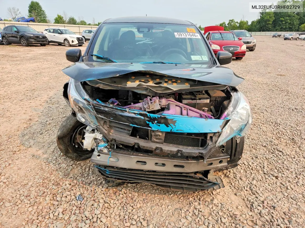 2024 Mitsubishi Mirage G4 Es VIN: ML32FUFJ3RHF02729 Lot: 59131646