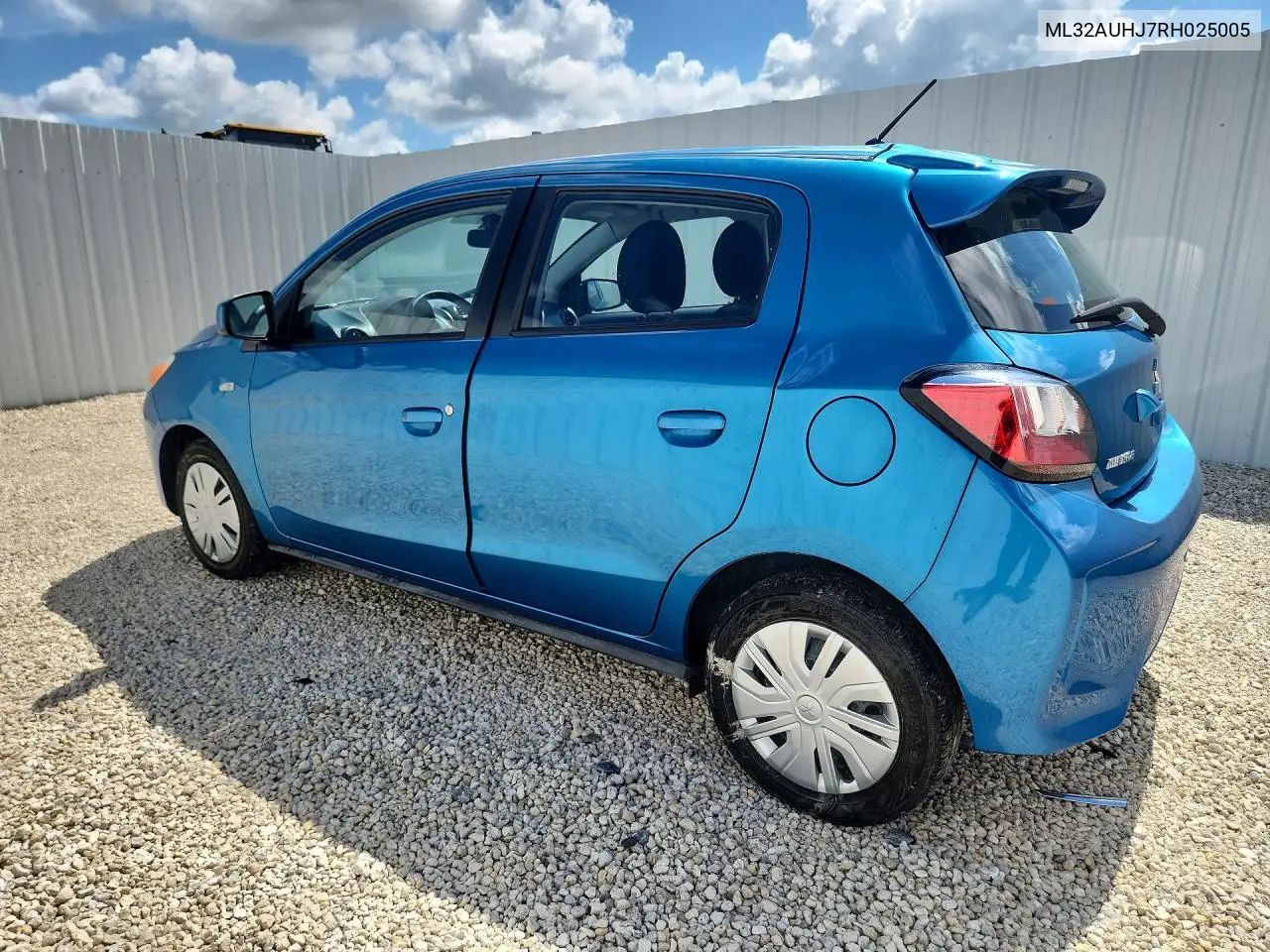 2024 Mitsubishi Mirage Es VIN: ML32AUHJ7RH025005 Lot: 59784126