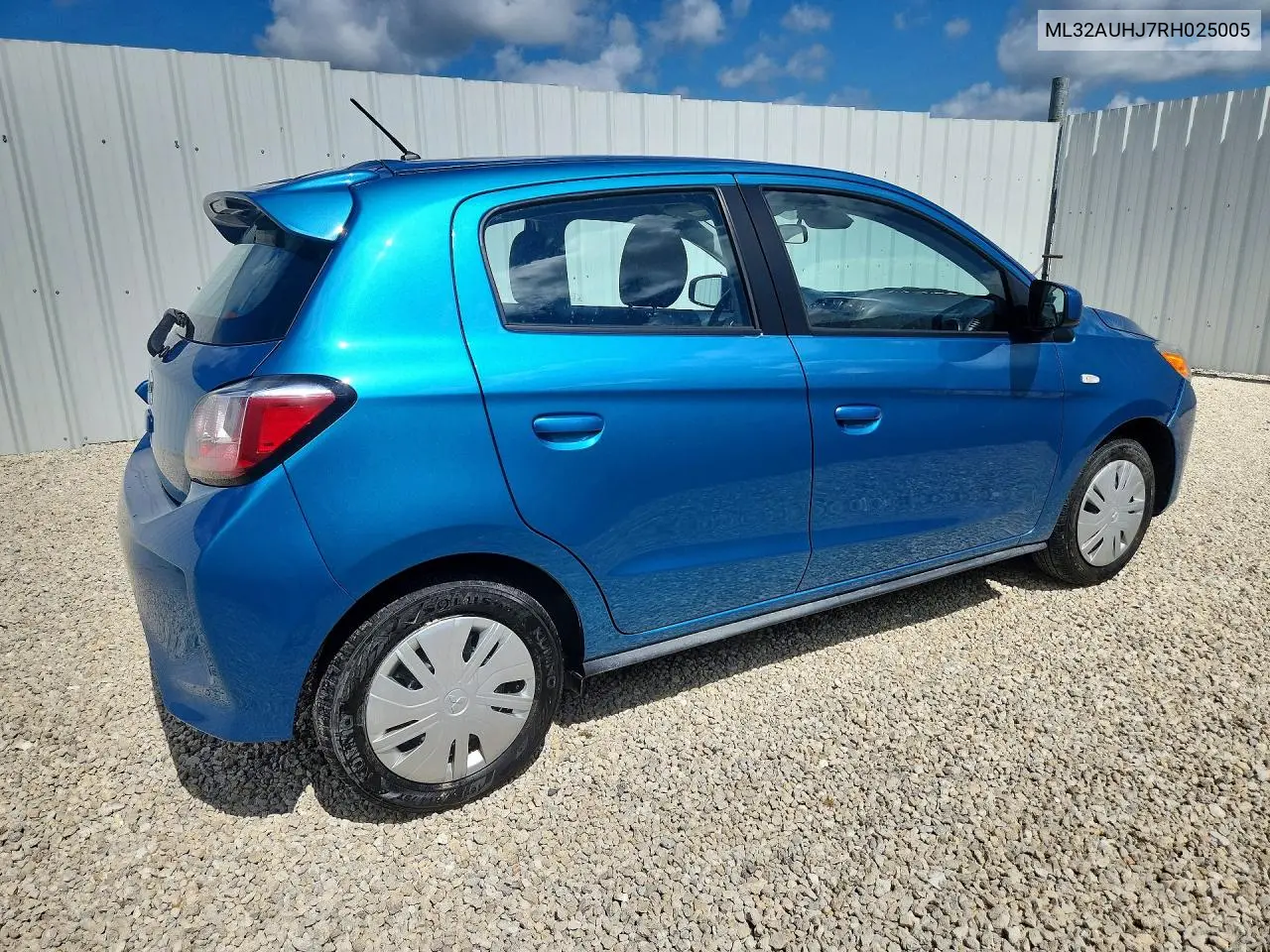 2024 Mitsubishi Mirage Es VIN: ML32AUHJ7RH025005 Lot: 59784126