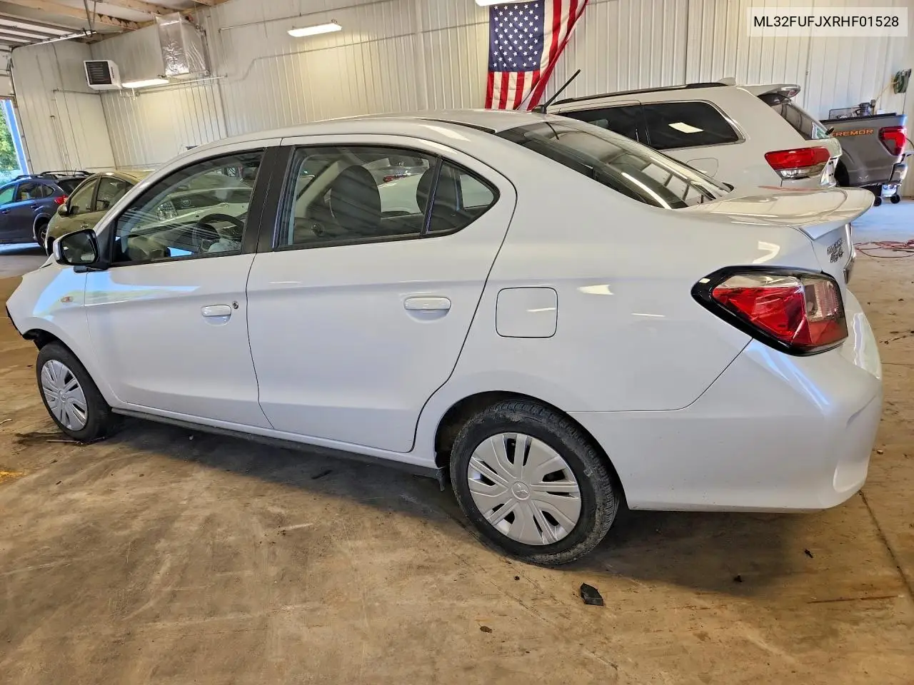 2024 Mitsubishi Mirage G4 Es VIN: ML32FUFJXRHF01528 Lot: 60042996