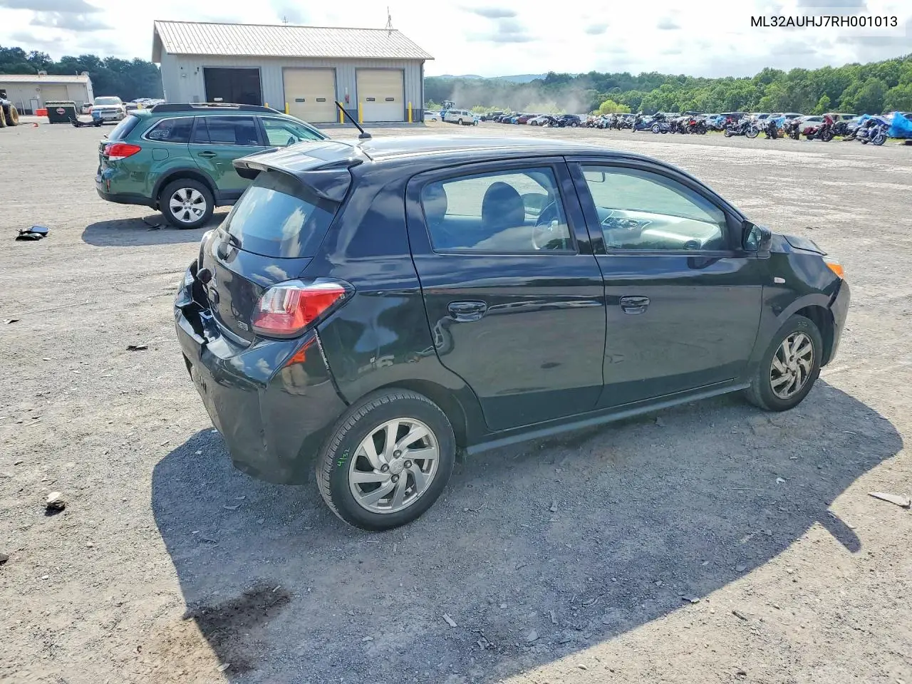 2024 Mitsubishi Mirage Es VIN: ML32AUHJ7RH001013 Lot: 60153016