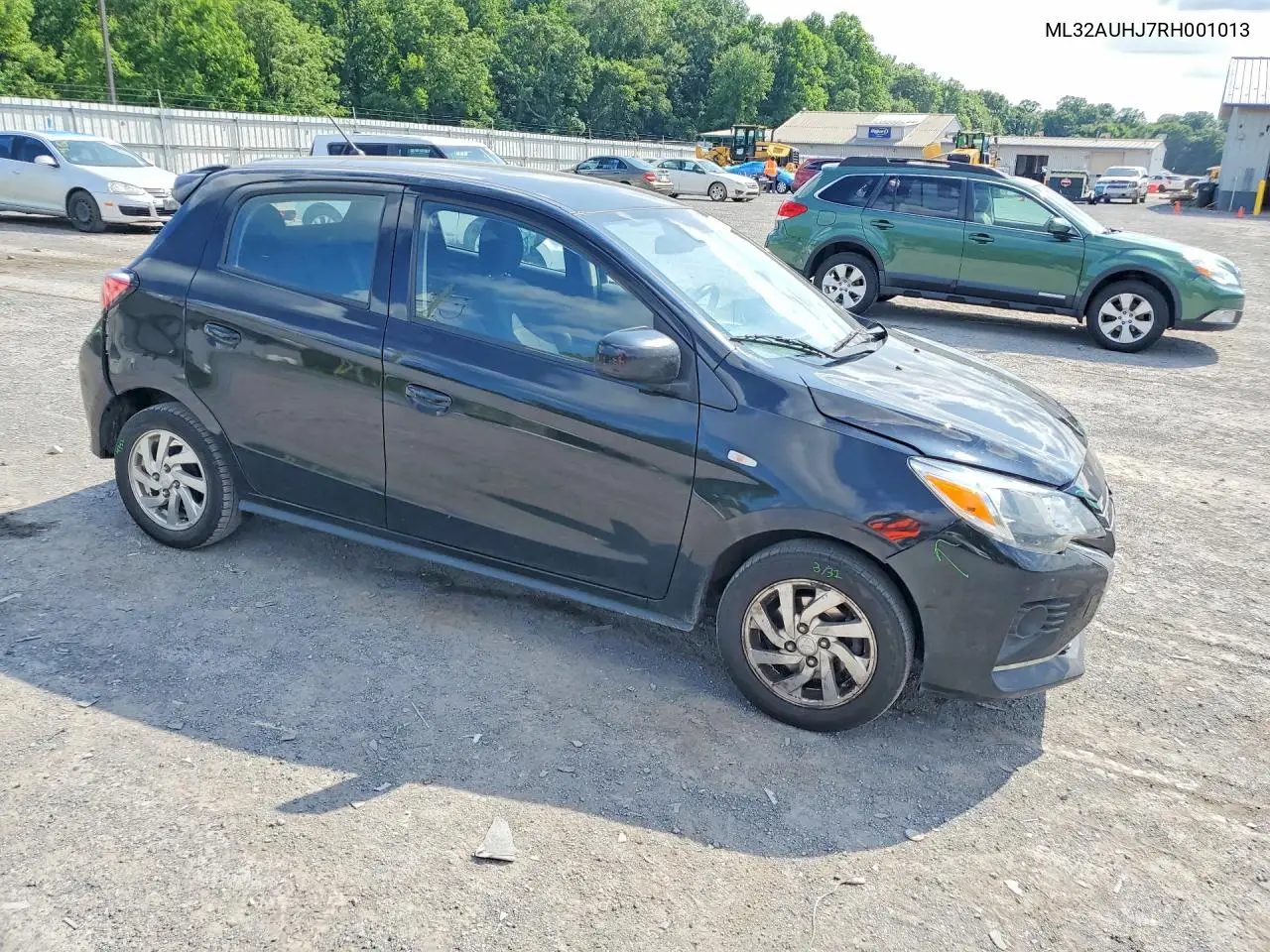 2024 Mitsubishi Mirage Es VIN: ML32AUHJ7RH001013 Lot: 60153016