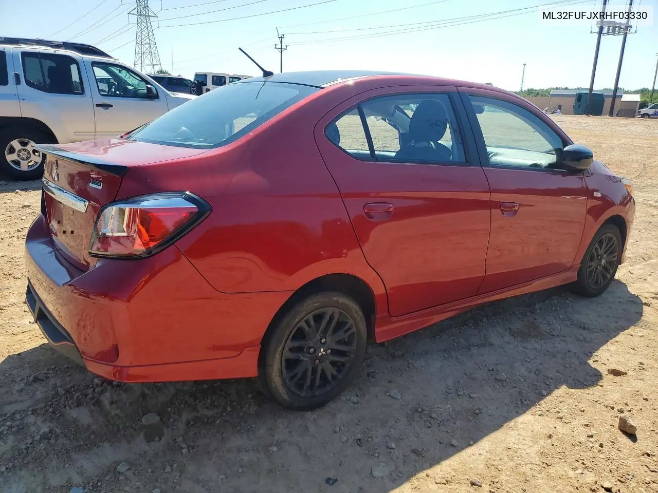 2024 Mitsubishi Mirage G4 Es VIN: ML32FUFJXRHF03330 Lot: 60243766