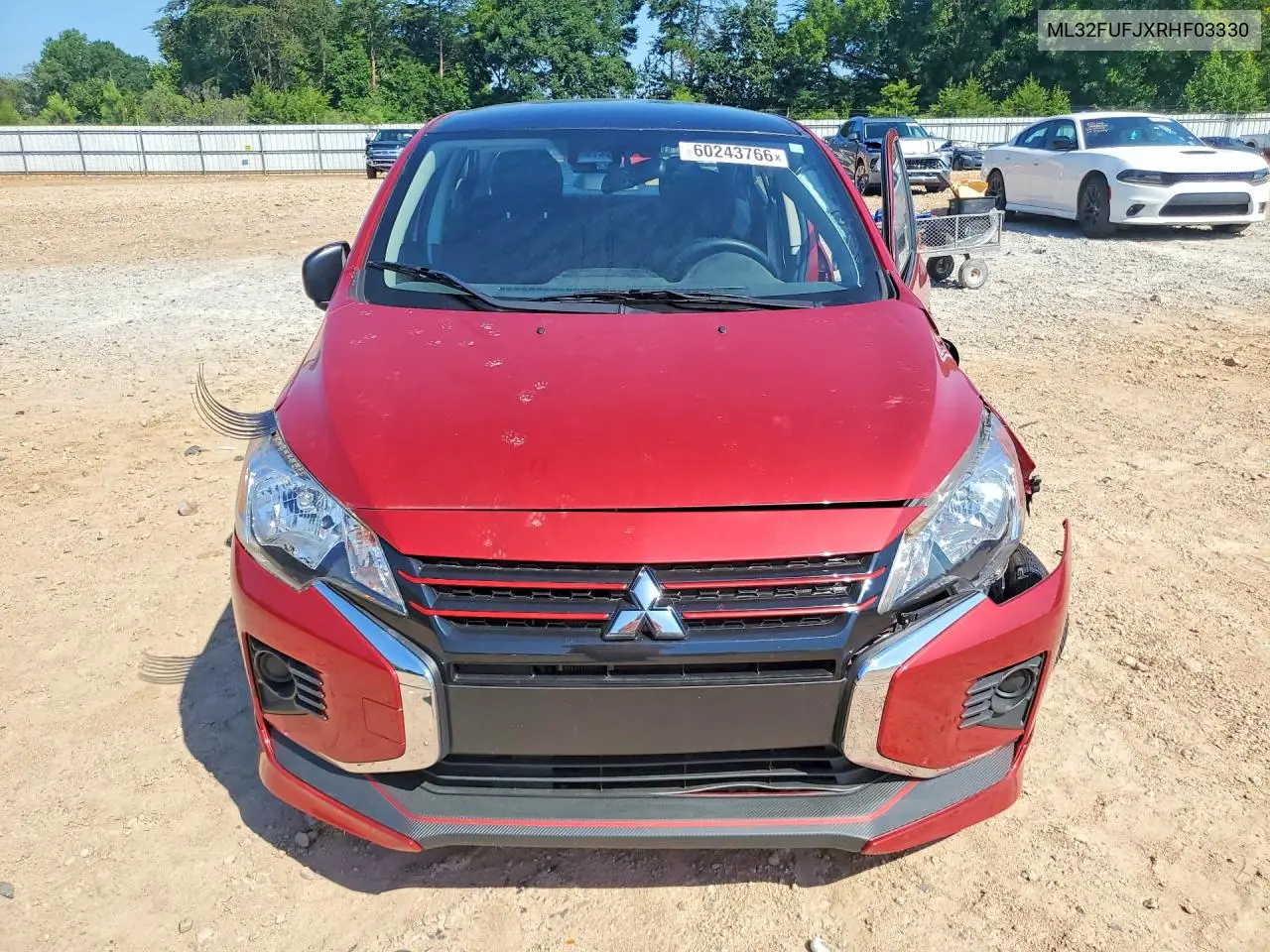 2024 Mitsubishi Mirage G4 Es VIN: ML32FUFJXRHF03330 Lot: 60243766