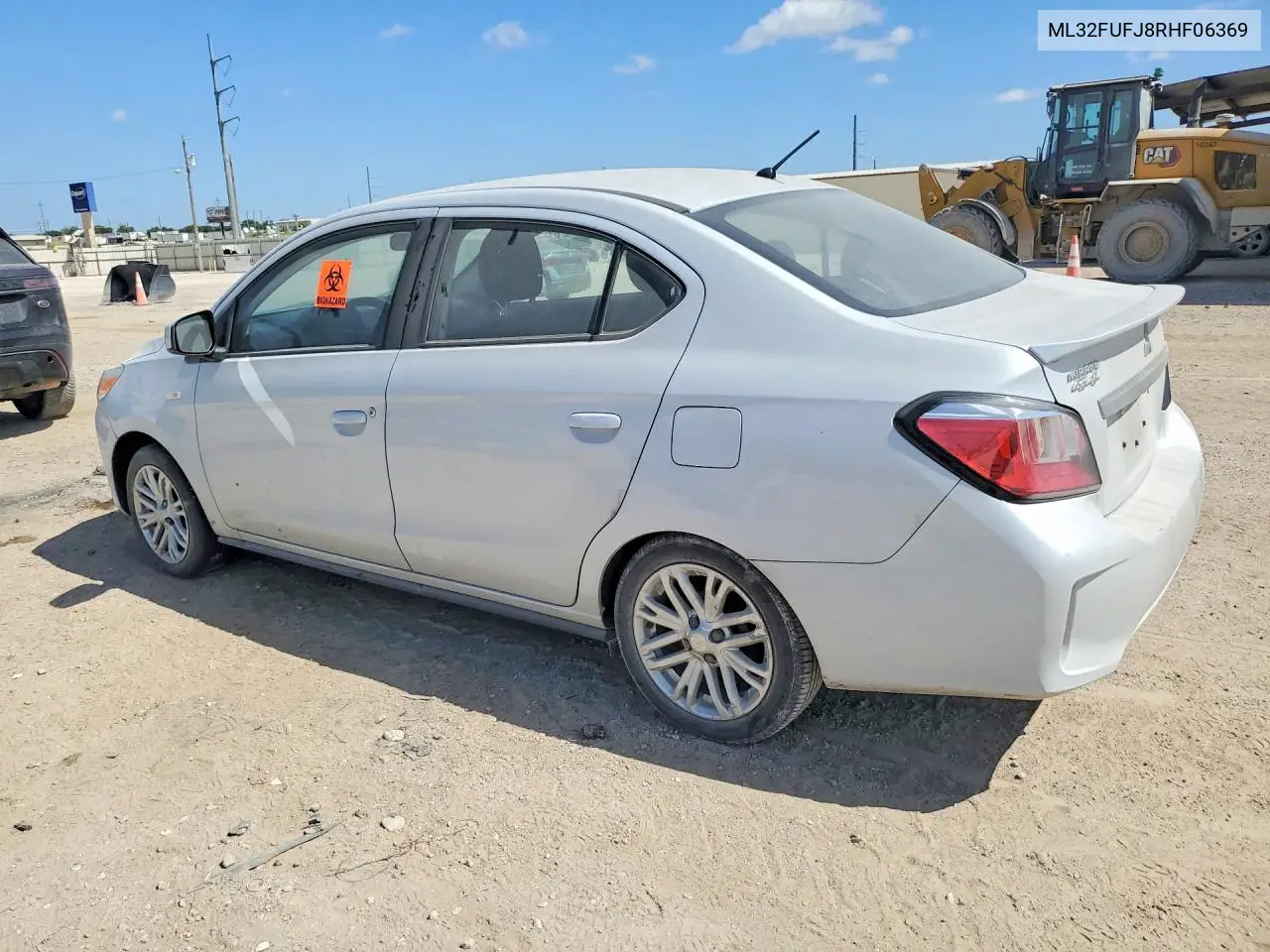 2024 Mitsubishi Mirage G4 Es VIN: ML32FUFJ8RHF06369 Lot: 60294486