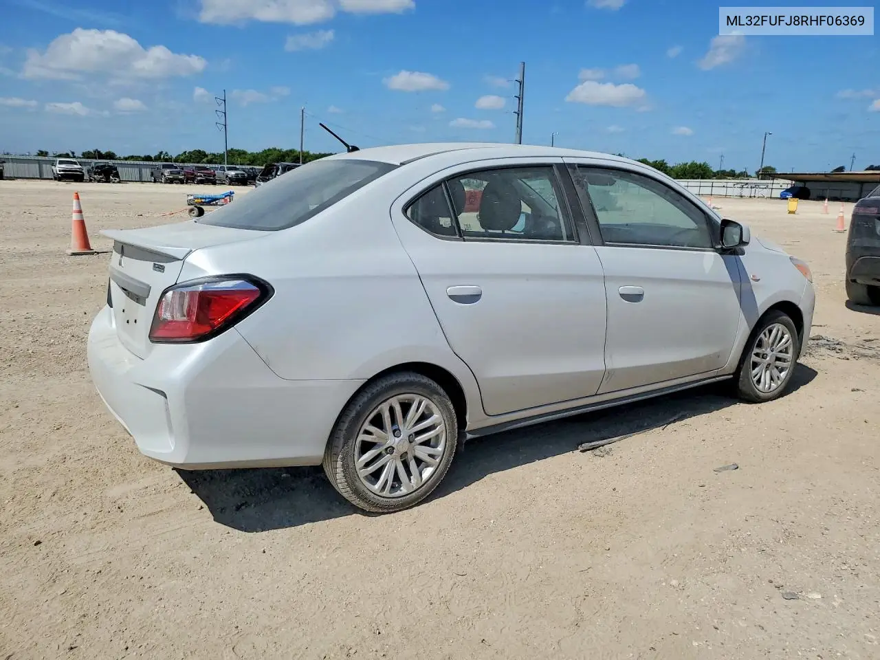 2024 Mitsubishi Mirage G4 Es VIN: ML32FUFJ8RHF06369 Lot: 60294486