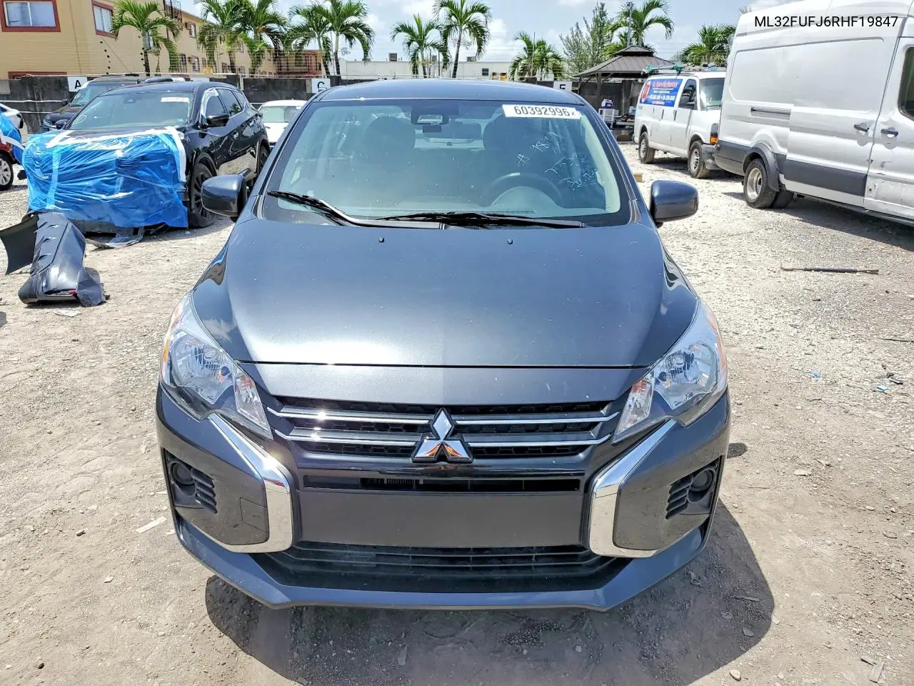 2024 Mitsubishi Mirage G4 Es VIN: ML32FUFJ6RHF19847 Lot: 60392996