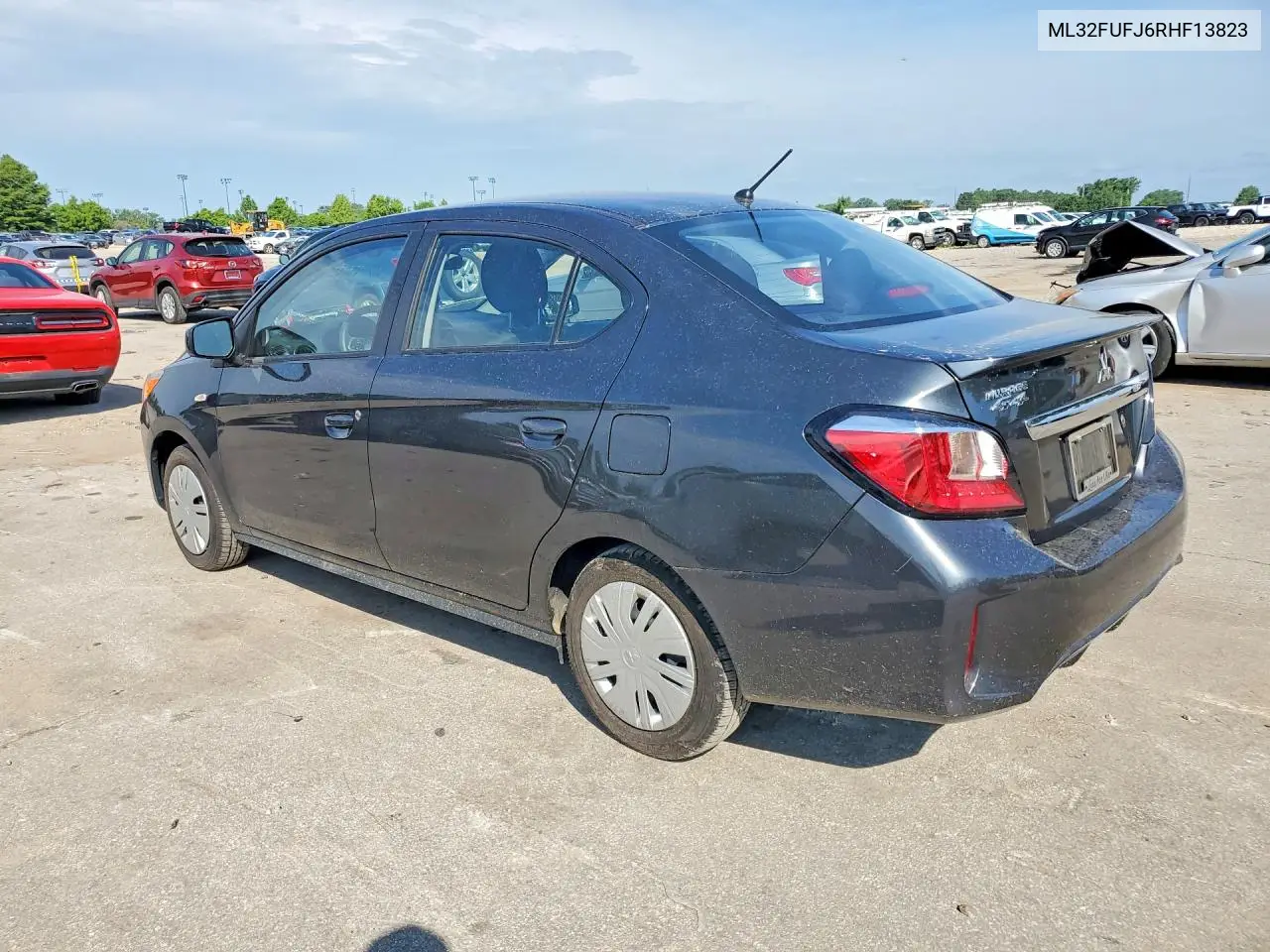 2024 Mitsubishi Mirage G4 Es VIN: ML32FUFJ6RHF13823 Lot: 60458506