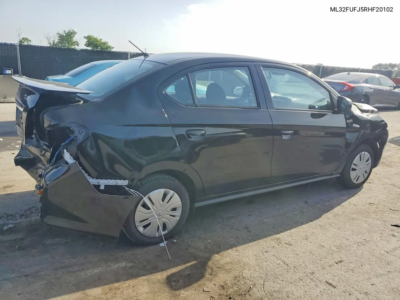 2024 Mitsubishi Mirage G4 Es VIN: ML32FUFJ5RHF20102 Lot: 60669866