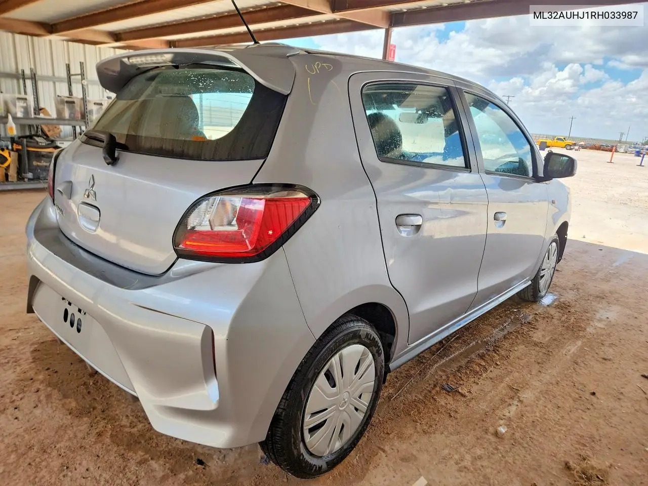 2024 Mitsubishi Mirage Es VIN: ML32AUHJ1RH033987 Lot: 60677006