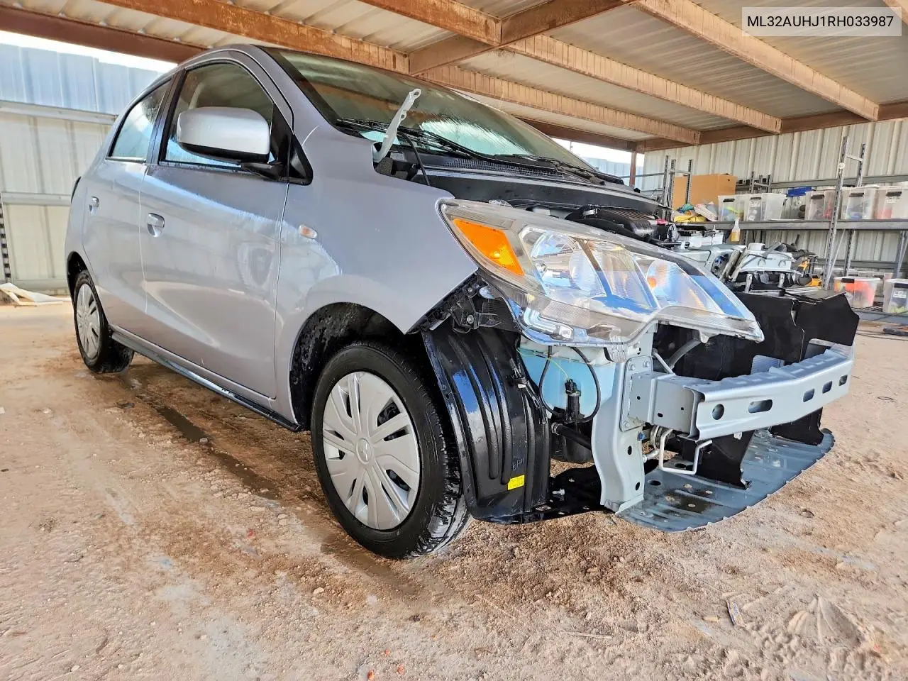 2024 Mitsubishi Mirage Es VIN: ML32AUHJ1RH033987 Lot: 60677006