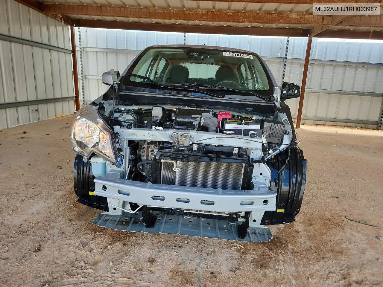 2024 Mitsubishi Mirage Es VIN: ML32AUHJ1RH033987 Lot: 60677006