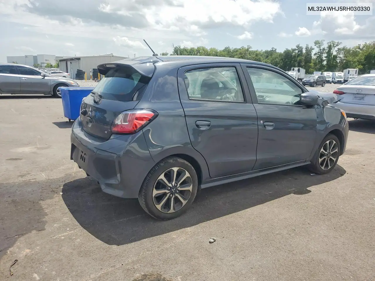 2024 Mitsubishi Mirage Se VIN: ML32AWHJ5RH030330 Lot: 60789556