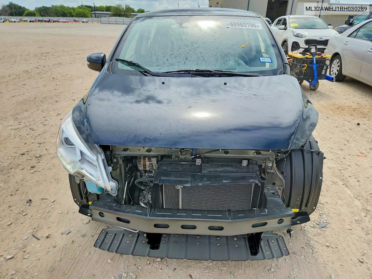 2024 Mitsubishi Mirage Se VIN: ML32AWHJ1RH030289 Lot: 60960196