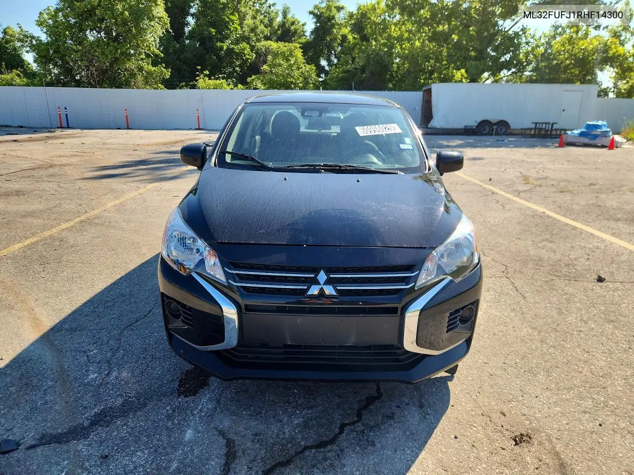 2024 Mitsubishi Mirage G4 Es VIN: ML32FUFJ1RHF14300 Lot: 60998026