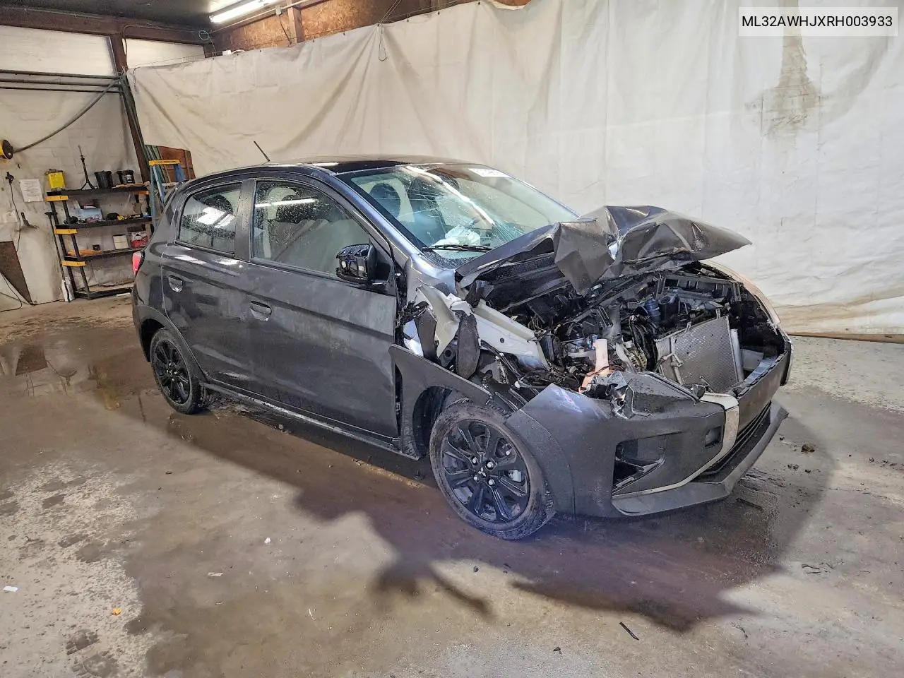 2024 Mitsubishi Mirage Se VIN: ML32AWHJXRH003933 Lot: 61149616