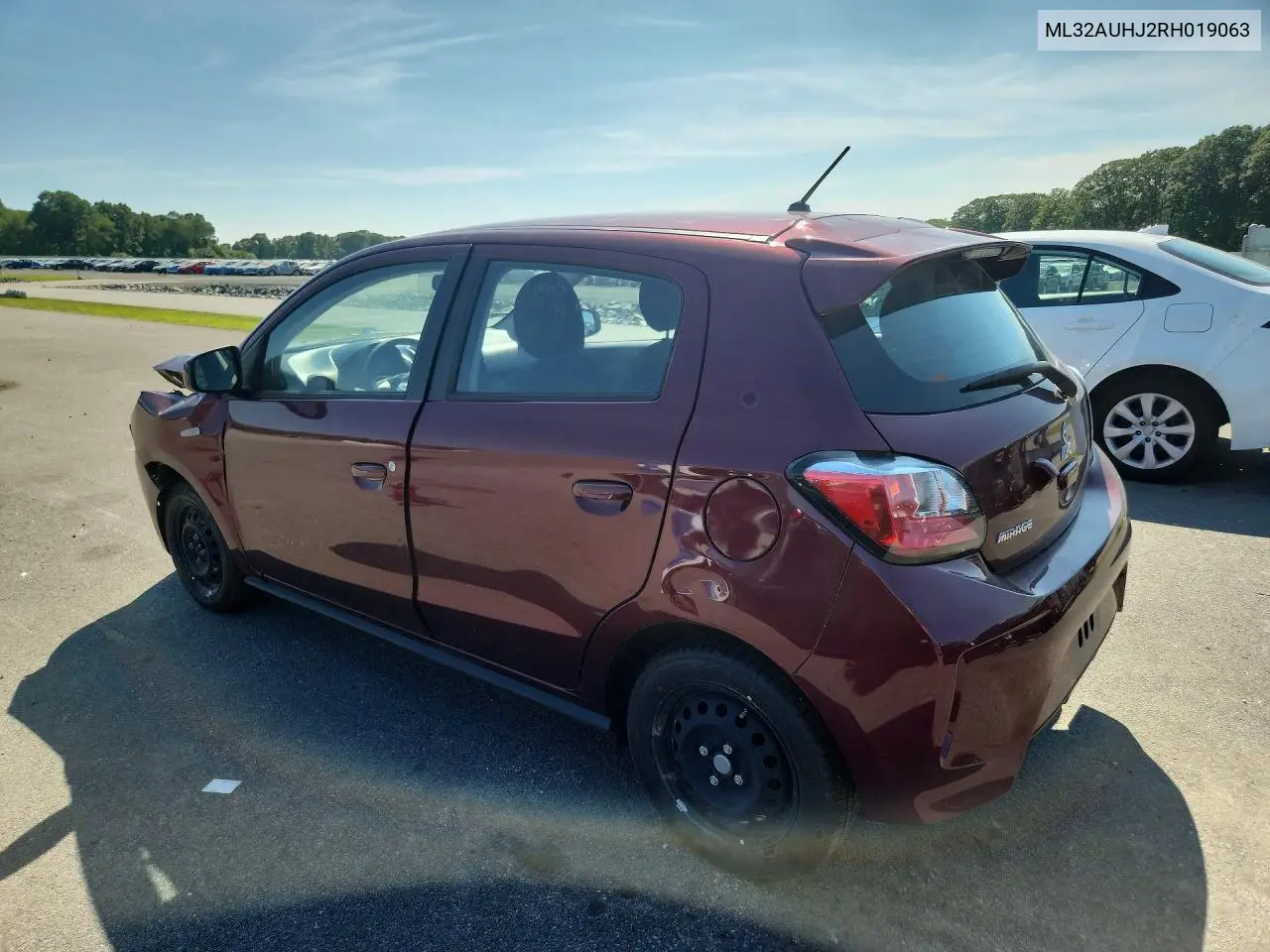 2024 Mitsubishi Mirage Es VIN: ML32AUHJ2RH019063 Lot: 61234906