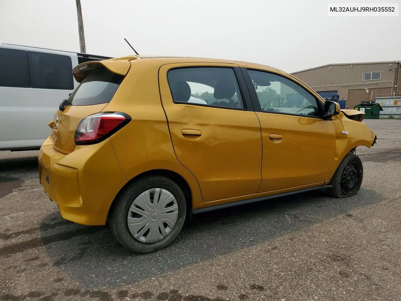 2024 Mitsubishi Mirage Es VIN: ML32AUHJ9RH035552 Lot: 61358616