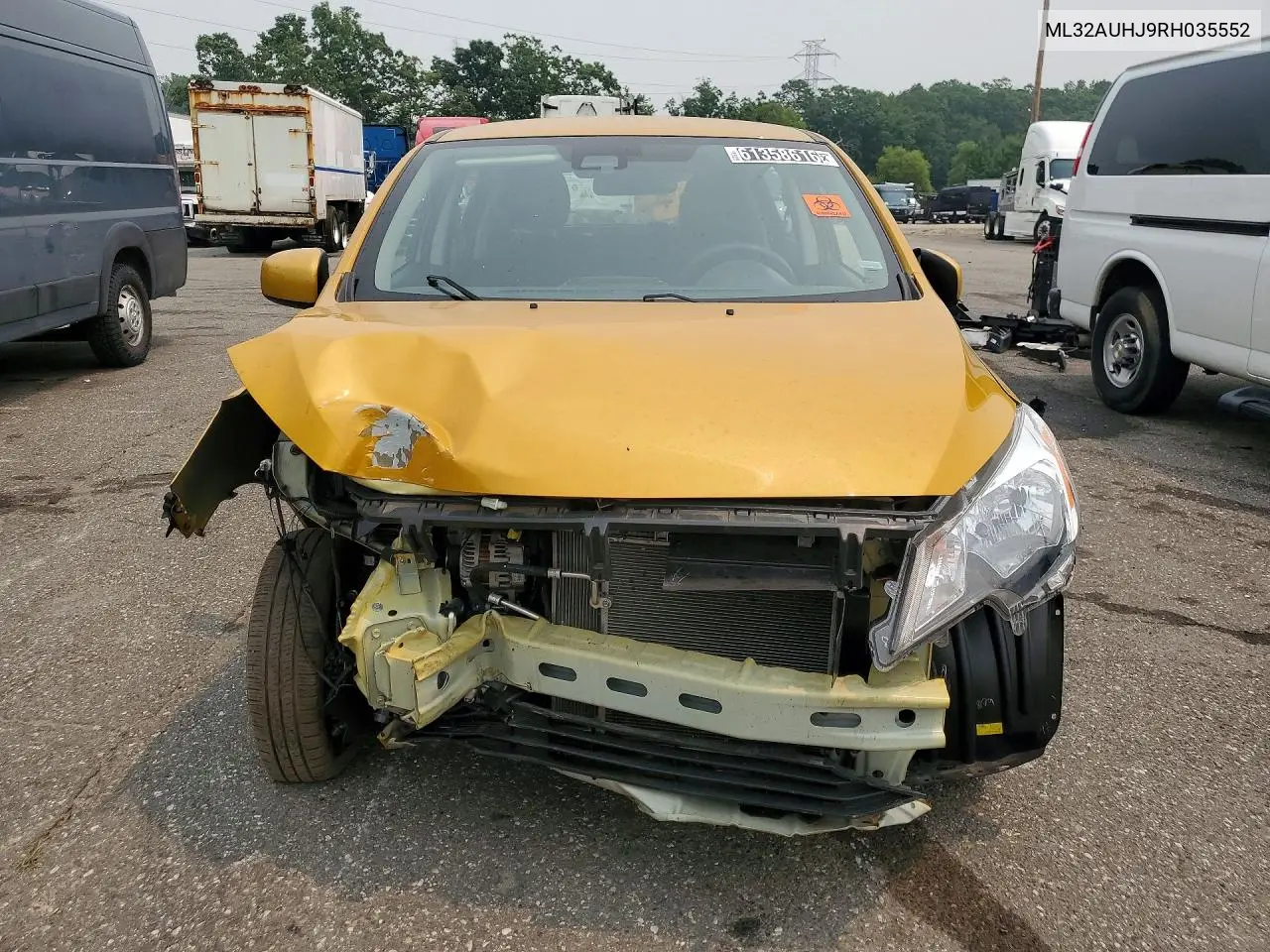 2024 Mitsubishi Mirage Es VIN: ML32AUHJ9RH035552 Lot: 61358616