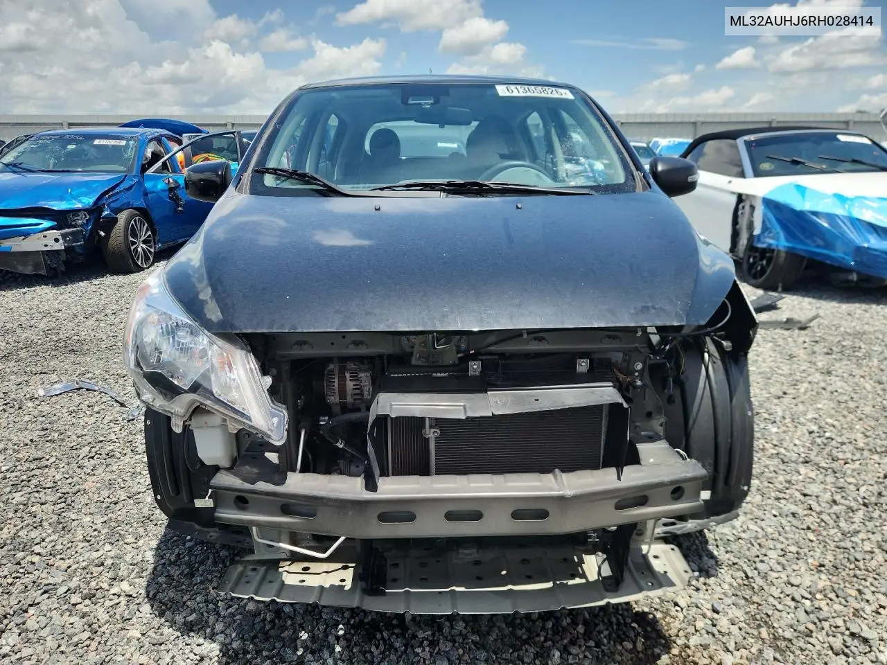 2024 Mitsubishi Mirage Es VIN: ML32AUHJ6RH028414 Lot: 61365826