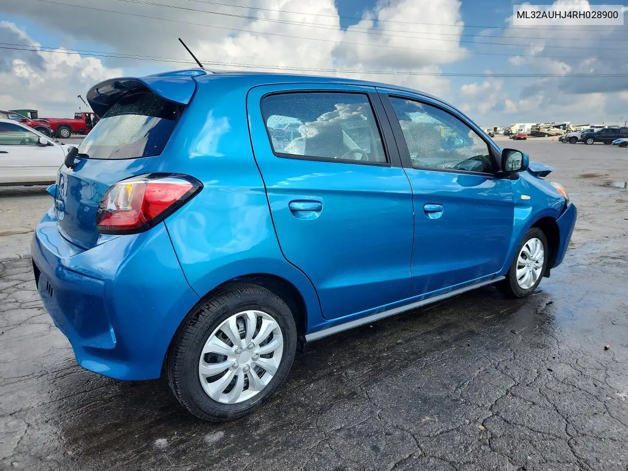 2024 Mitsubishi Mirage Es VIN: ML32AUHJ4RH028900 Lot: 61599326