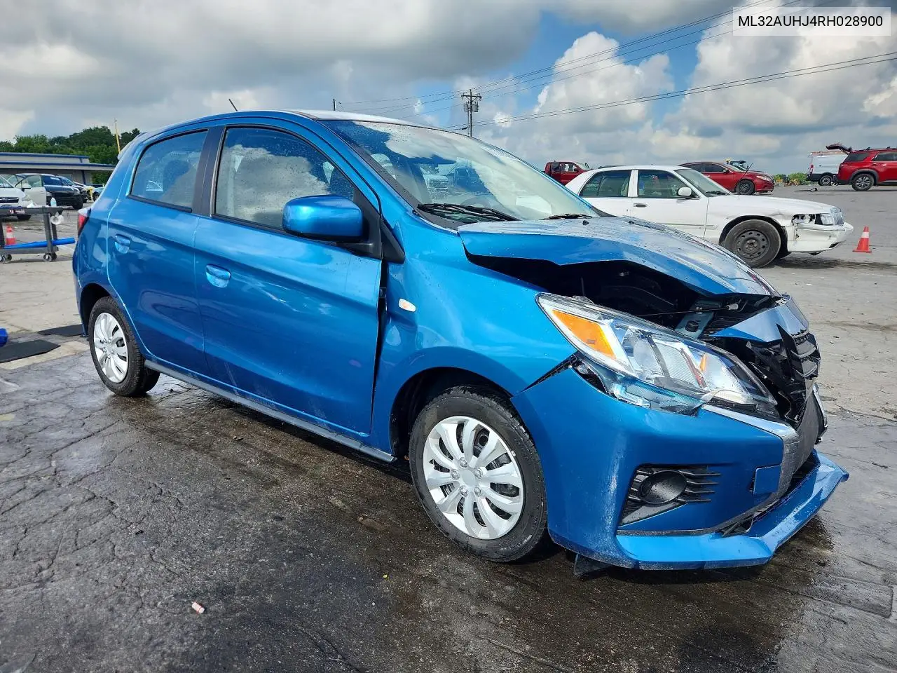 2024 Mitsubishi Mirage Es VIN: ML32AUHJ4RH028900 Lot: 61599326