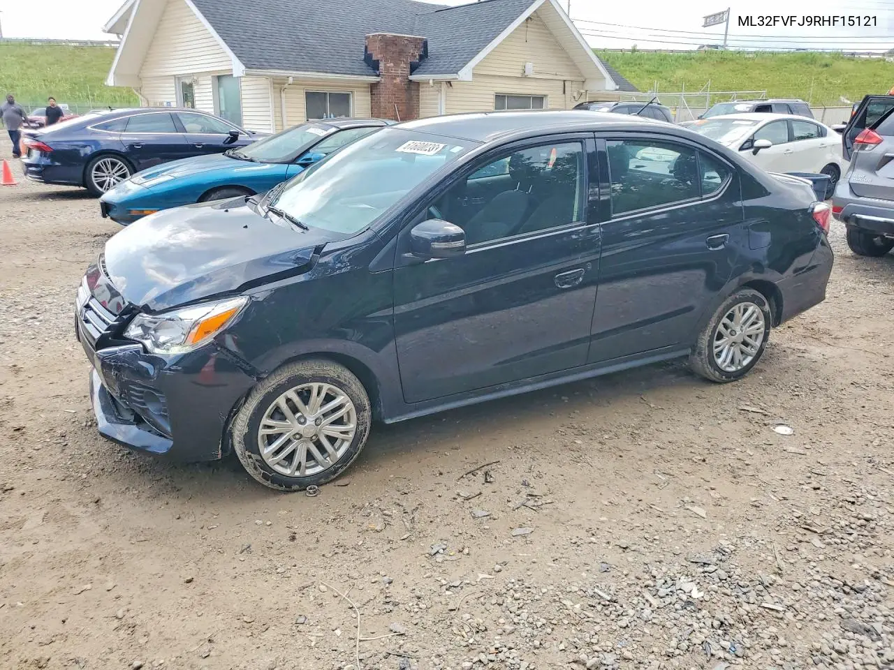 2024 Mitsubishi Mirage G4 Se VIN: ML32FVFJ9RHF15121 Lot: 61600036
