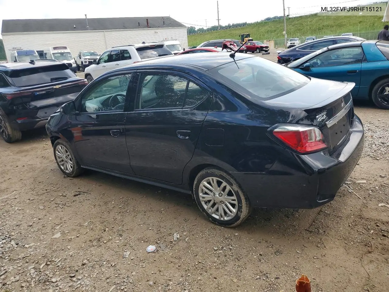 2024 Mitsubishi Mirage G4 Se VIN: ML32FVFJ9RHF15121 Lot: 61600036