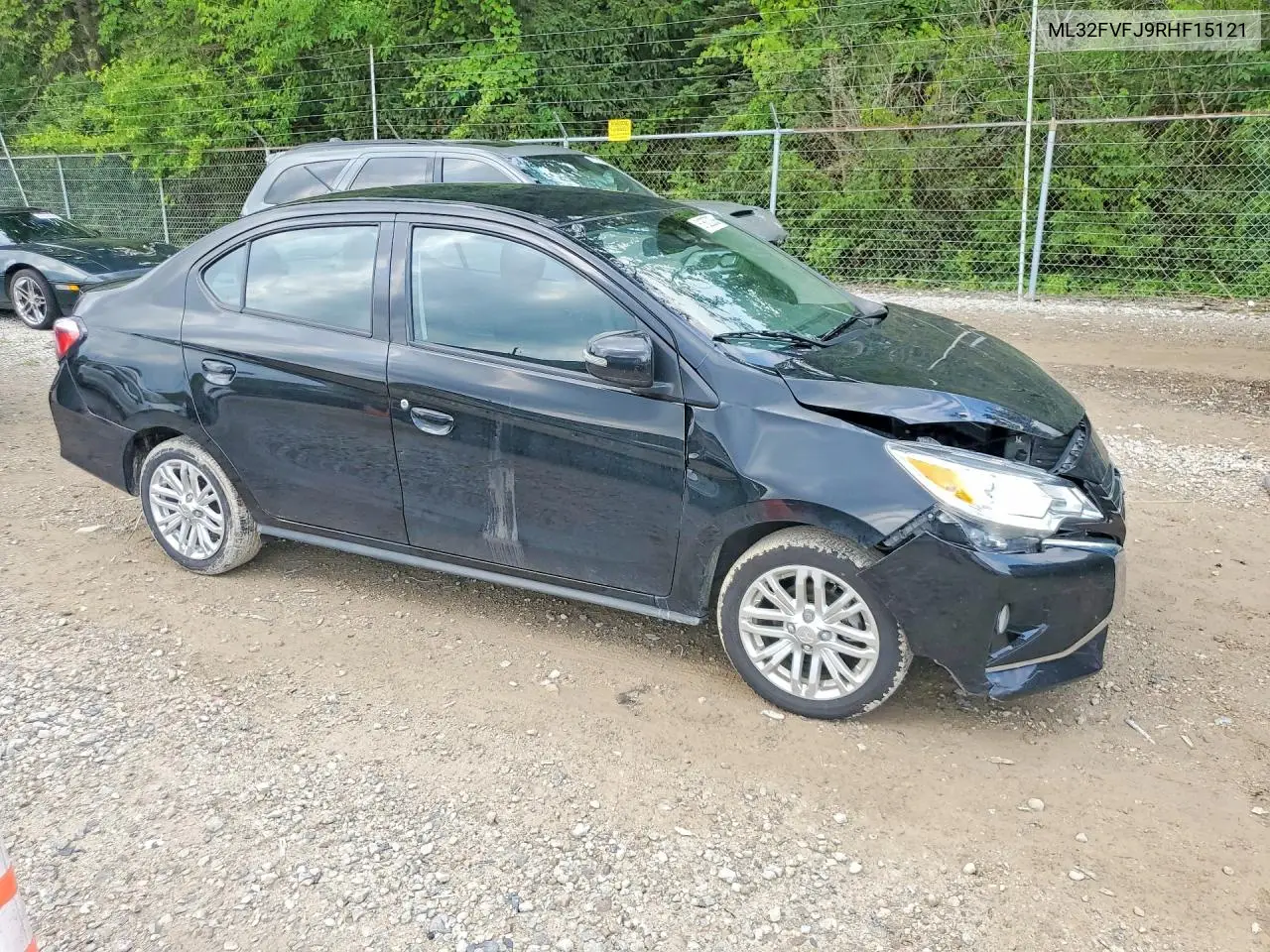 2024 Mitsubishi Mirage G4 Se VIN: ML32FVFJ9RHF15121 Lot: 61600036