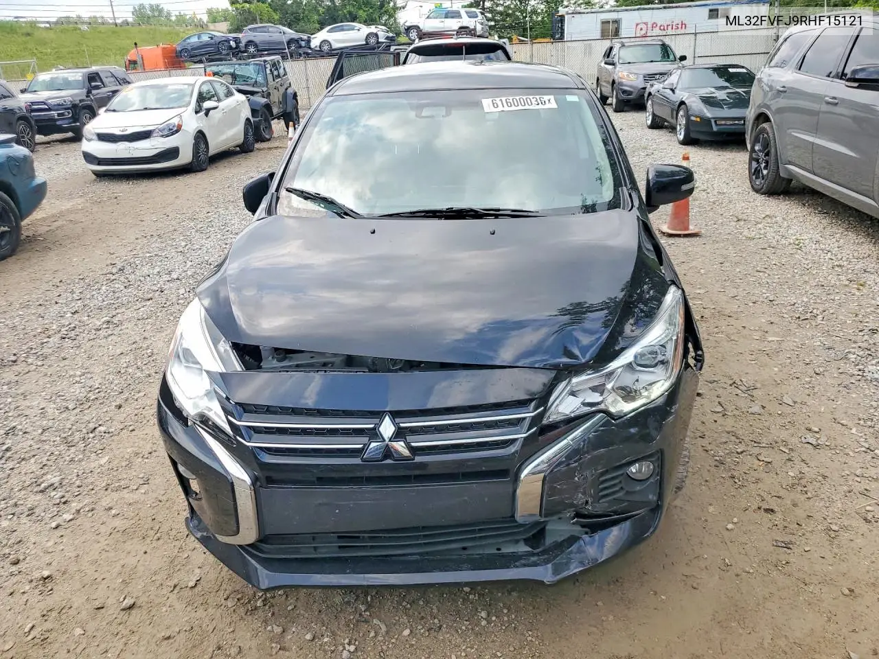 2024 Mitsubishi Mirage G4 Se VIN: ML32FVFJ9RHF15121 Lot: 61600036