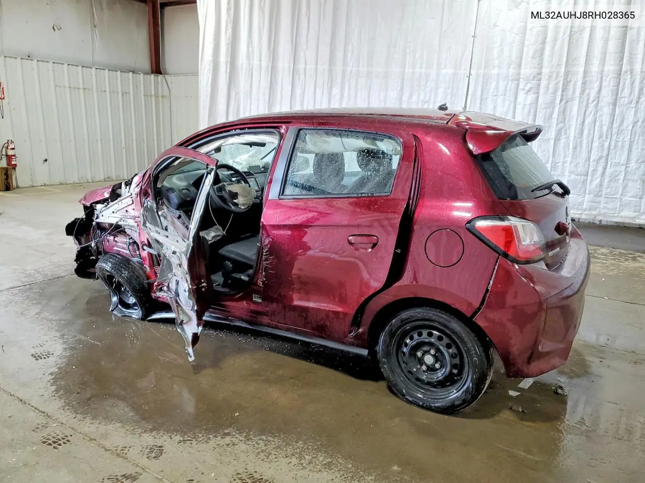 2024 Mitsubishi Mirage Es VIN: ML32AUHJ8RH028365 Lot: 61602386