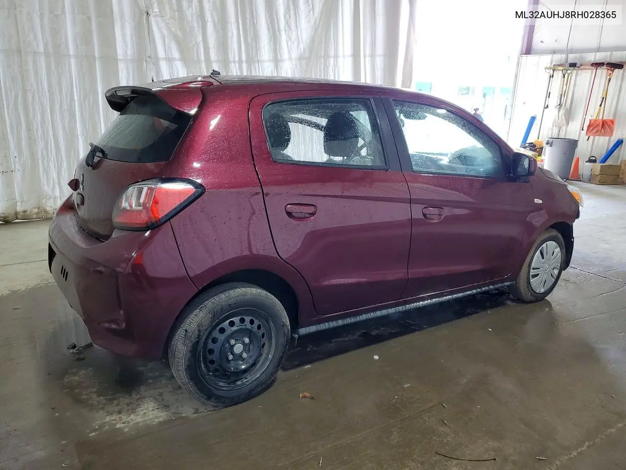 2024 Mitsubishi Mirage Es VIN: ML32AUHJ8RH028365 Lot: 61602386