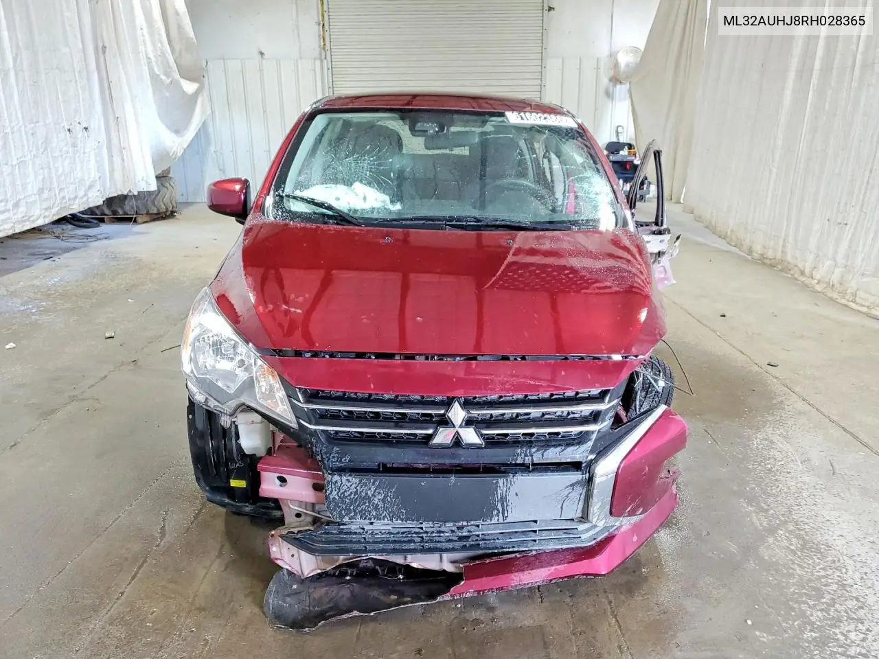 2024 Mitsubishi Mirage Es VIN: ML32AUHJ8RH028365 Lot: 61602386
