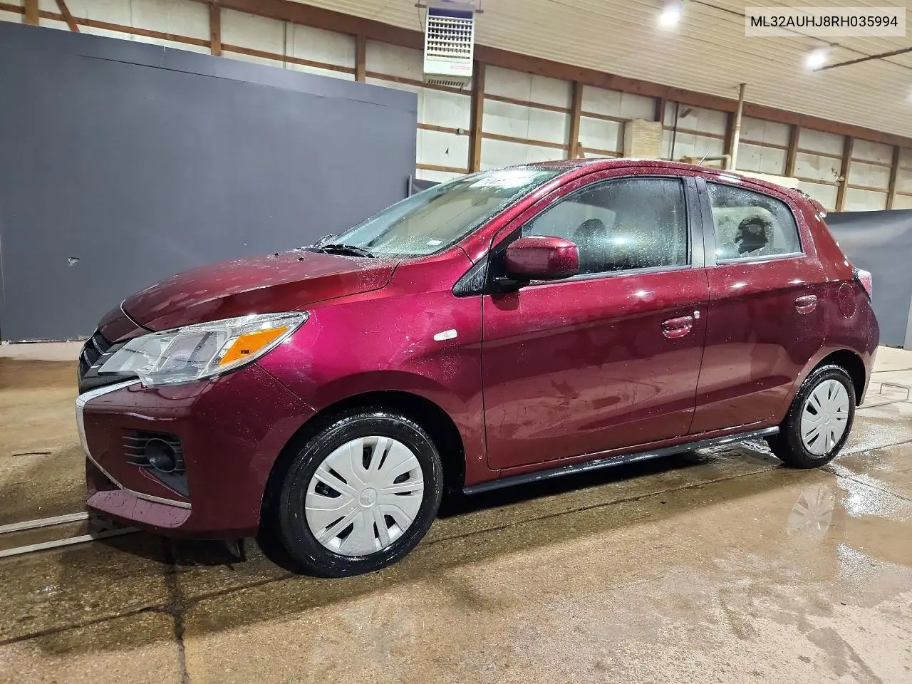 2024 Mitsubishi Mirage Es VIN: ML32AUHJ8RH035994 Lot: 62015396