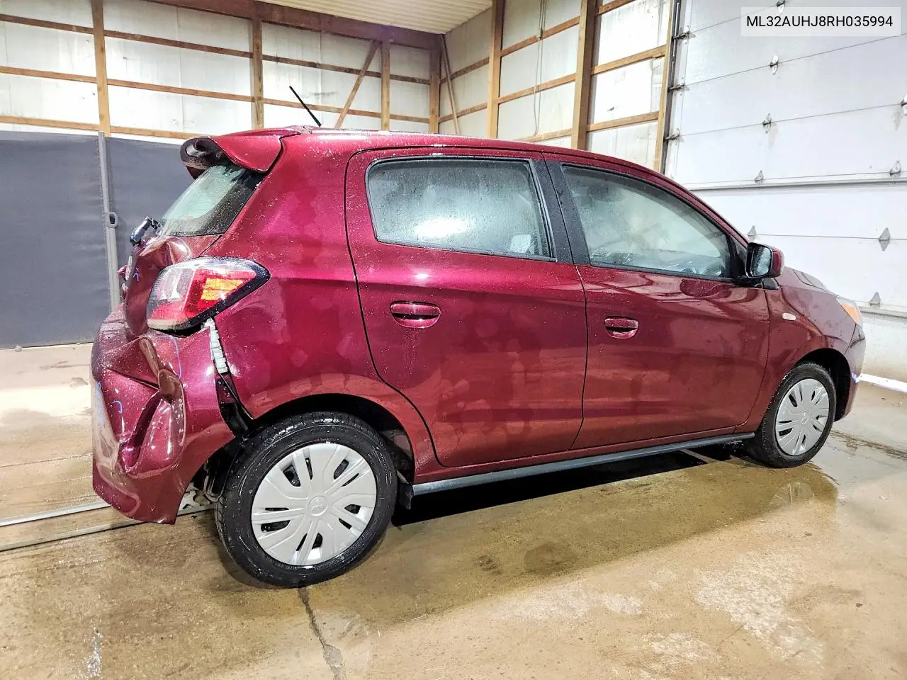2024 Mitsubishi Mirage Es VIN: ML32AUHJ8RH035994 Lot: 62015396