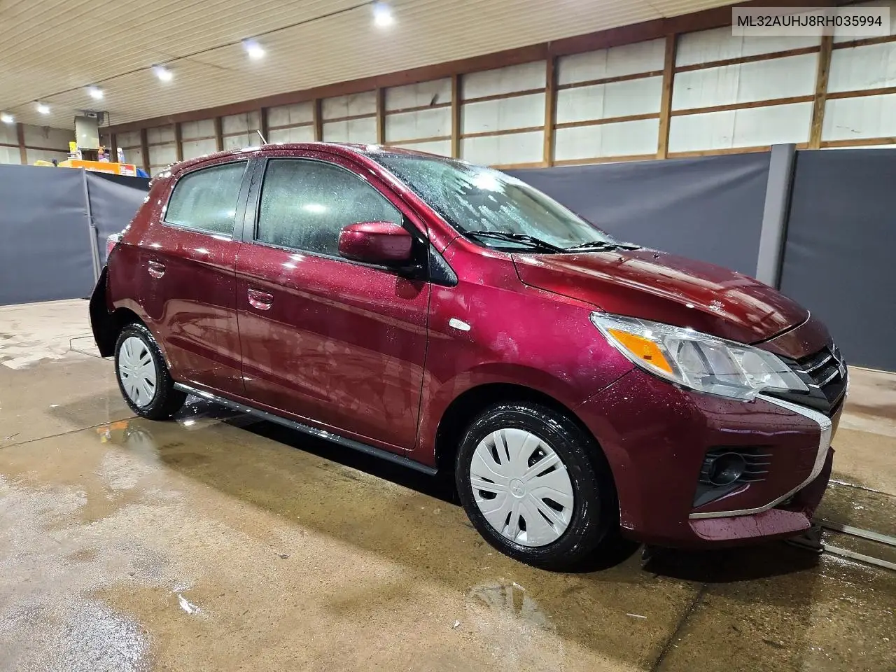2024 Mitsubishi Mirage Es VIN: ML32AUHJ8RH035994 Lot: 62015396