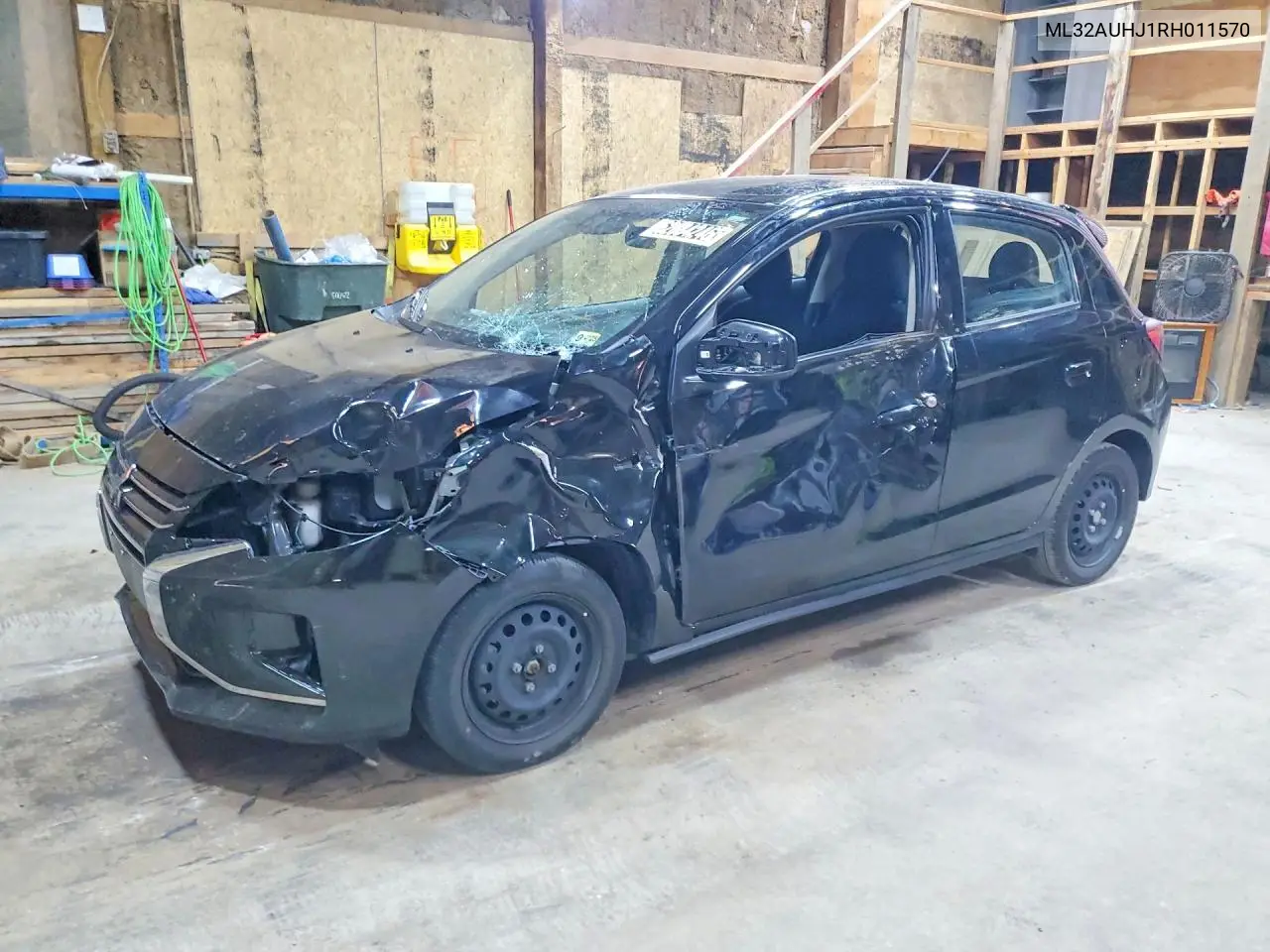 2024 Mitsubishi Mirage Es VIN: ML32AUHJ1RH011570 Lot: 62084246