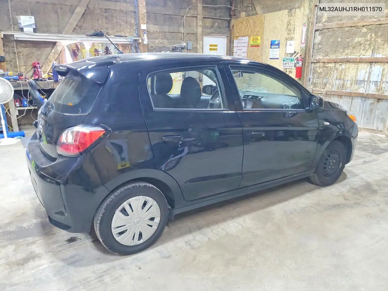 2024 Mitsubishi Mirage Es VIN: ML32AUHJ1RH011570 Lot: 62084246