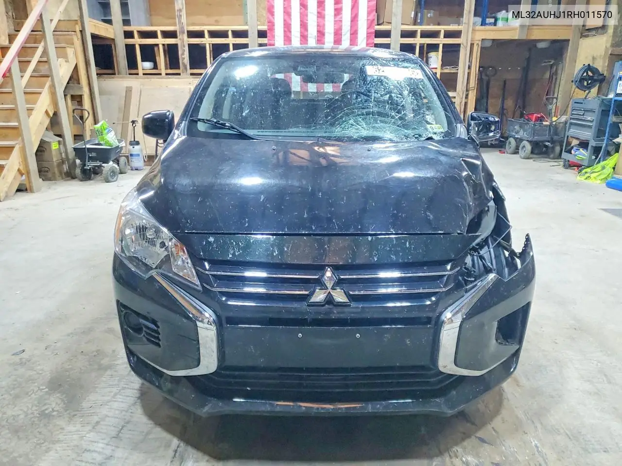 2024 Mitsubishi Mirage Es VIN: ML32AUHJ1RH011570 Lot: 62084246