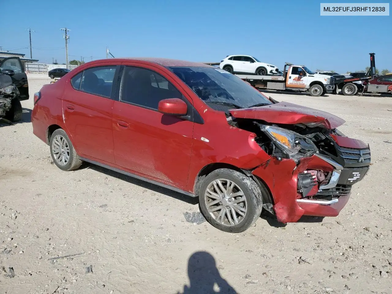 ML32FUFJ3RHF12838 2024 Mitsubishi Mirage G4 Es