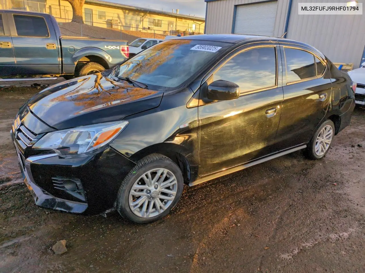 ML32FUFJ9RHF01794 2024 Mitsubishi Mirage G4 Es