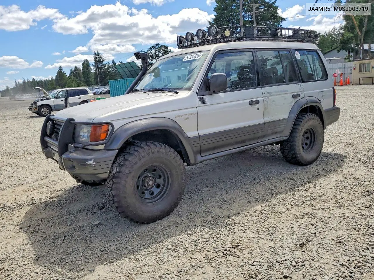 1995 Mitsubishi Montero Sr VIN: JA4MR51M0SJ003719 Lot: 56326006