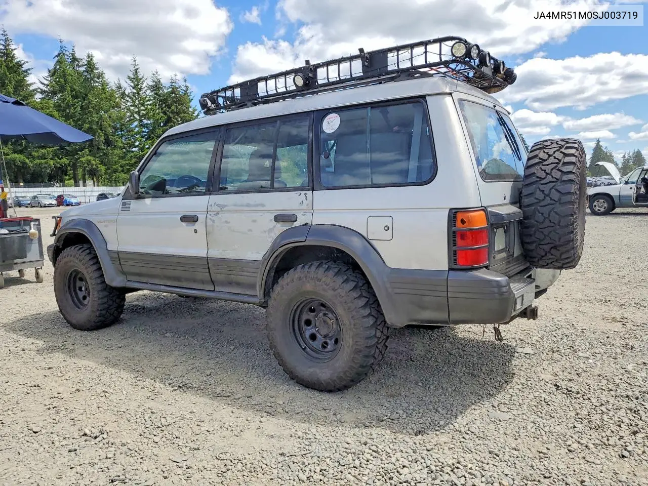 1995 Mitsubishi Montero Sr VIN: JA4MR51M0SJ003719 Lot: 56326006