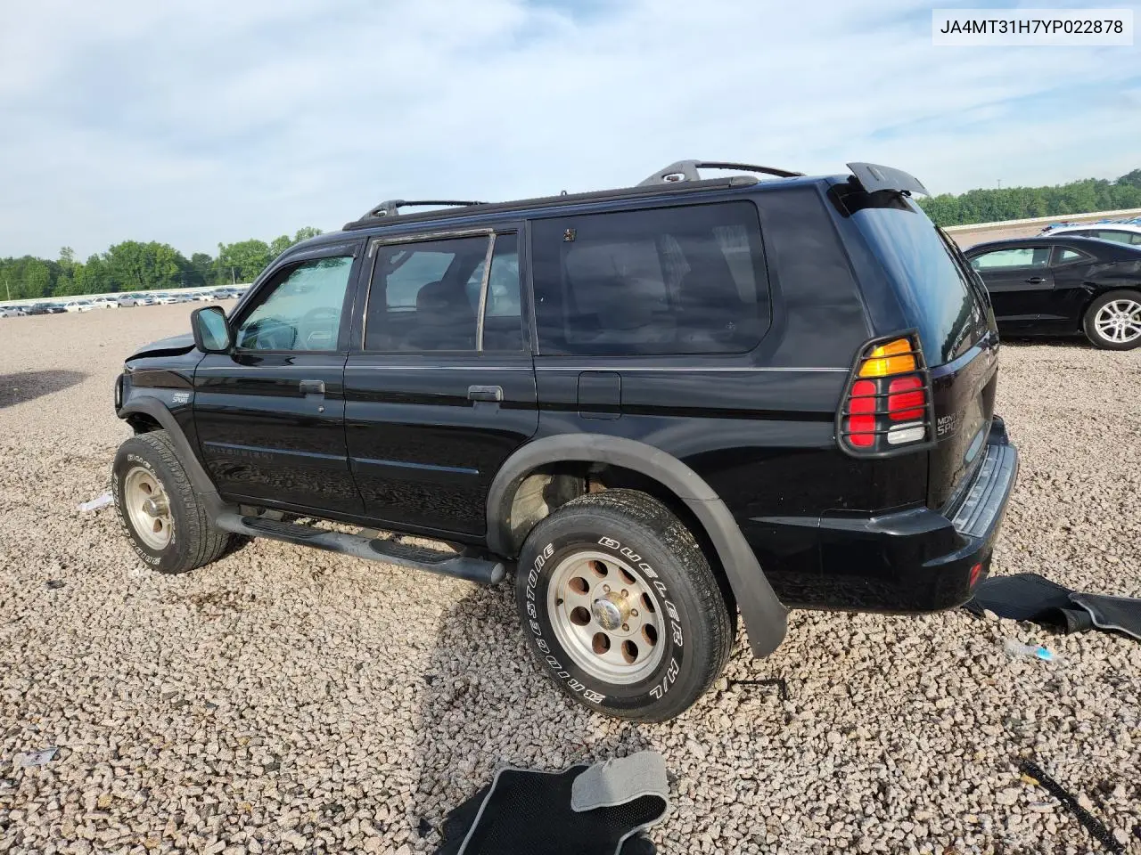2000 Mitsubishi Montero Sport Ls VIN: JA4MT31H7YP022878 Lot: 52877666