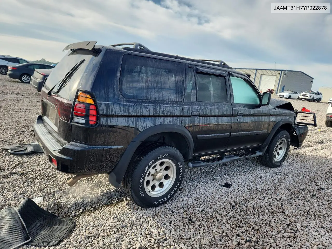 2000 Mitsubishi Montero Sport Ls VIN: JA4MT31H7YP022878 Lot: 52877666