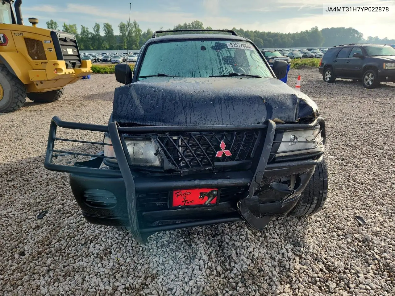 2000 Mitsubishi Montero Sport Ls VIN: JA4MT31H7YP022878 Lot: 52877666